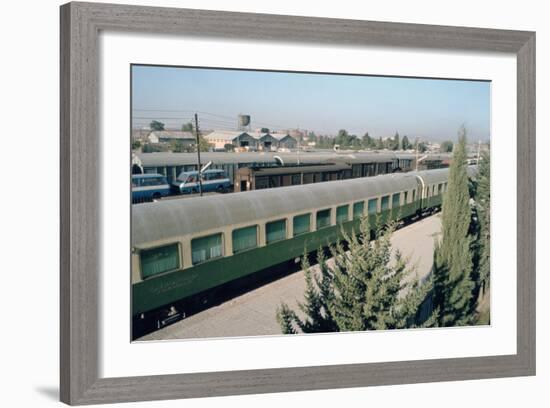 Railway Station Where Agatha Christie Arrived, Mosul, Iraq, 1977-Vivienne Sharp-Framed Photographic Print