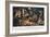 Railway Track Laying by Night-Terence Cuneo-Framed Giclee Print