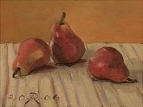 Three Red Pears, 2006-Raimonda Kasparaviciene Jatkeviciute-Giclee Print