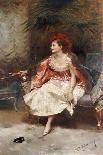 The Reluctant Mistress (Oil on Canvas)-Raimundo De Madrazo Y Garreta-Giclee Print