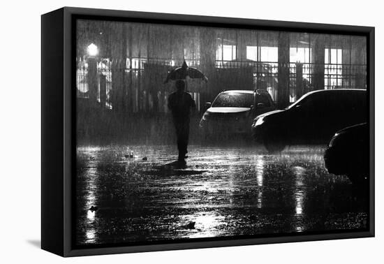 Rain at Night-Ayatullah R.-Framed Premier Image Canvas