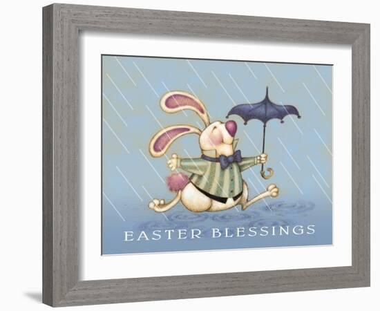 Rain Bunny-Margaret Wilson-Framed Giclee Print