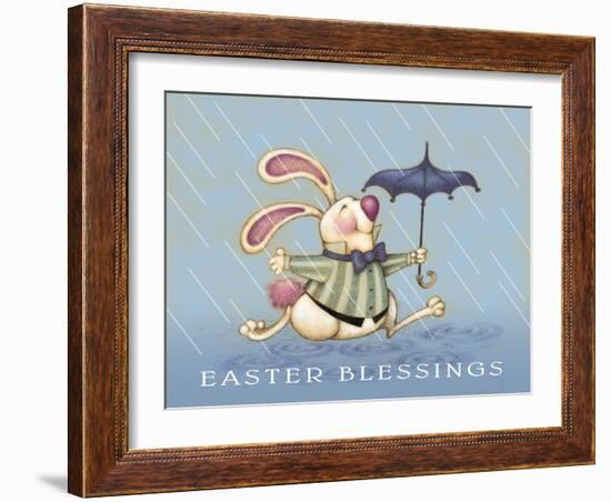 Rain Bunny-Margaret Wilson-Framed Giclee Print