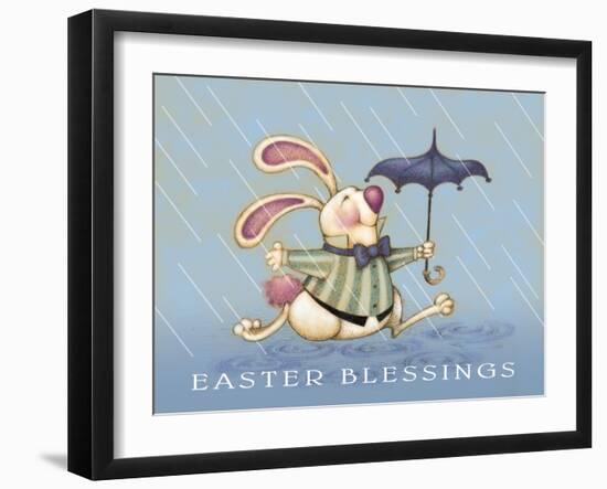 Rain Bunny-Margaret Wilson-Framed Giclee Print