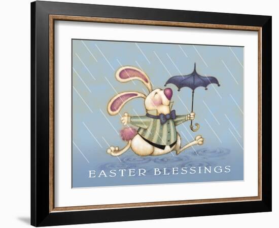 Rain Bunny-Margaret Wilson-Framed Giclee Print