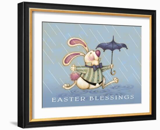 Rain Bunny-Margaret Wilson-Framed Giclee Print