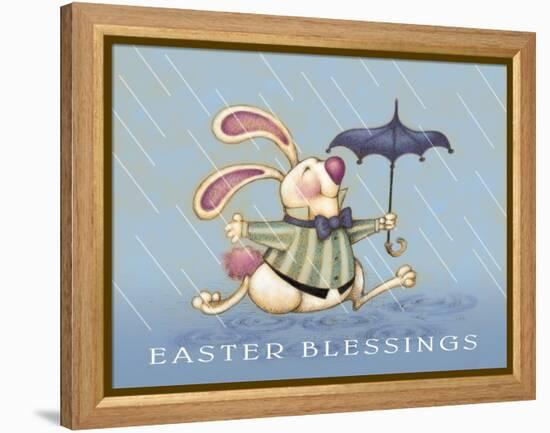 Rain Bunny-Margaret Wilson-Framed Premier Image Canvas