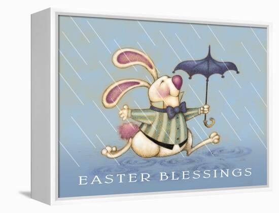 Rain Bunny-Margaret Wilson-Framed Premier Image Canvas