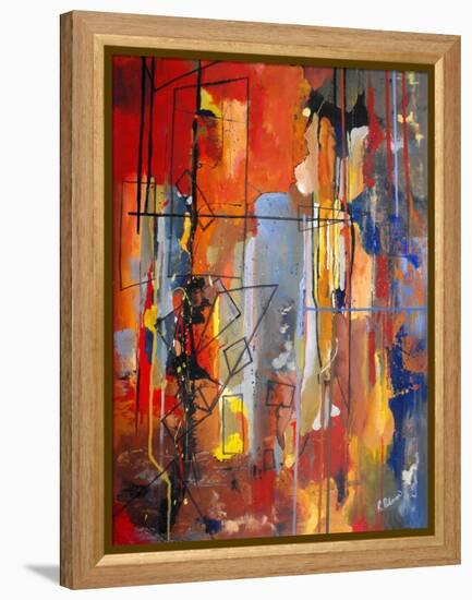 Rain Down-Ruth Palmer-Framed Stretched Canvas