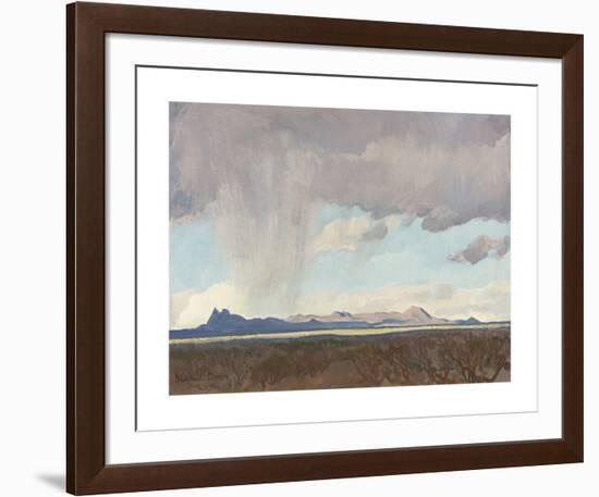 Rain for the Gulf-Maynard Dixon-Framed Premium Giclee Print