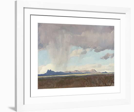 Rain for the Gulf-Maynard Dixon-Framed Premium Giclee Print