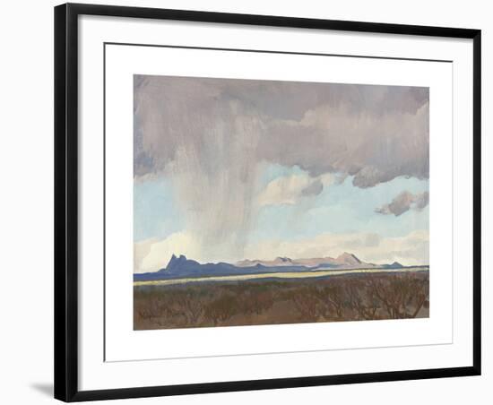 Rain for the Gulf-Maynard Dixon-Framed Premium Giclee Print