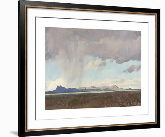 Rain for the Gulf-Maynard Dixon-Framed Premium Giclee Print