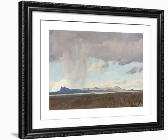 Rain for the Gulf-Maynard Dixon-Framed Premium Giclee Print