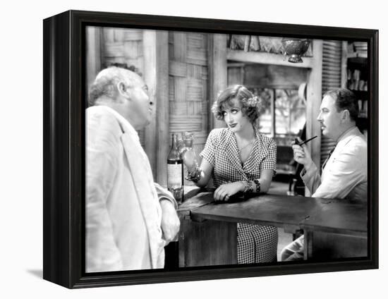 Rain, Guy Kibbee, Joan Crawford, Matt Moore, 1932-null-Framed Stretched Canvas