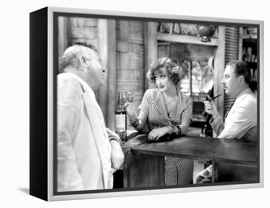 Rain, Guy Kibbee, Joan Crawford, Matt Moore, 1932-null-Framed Stretched Canvas