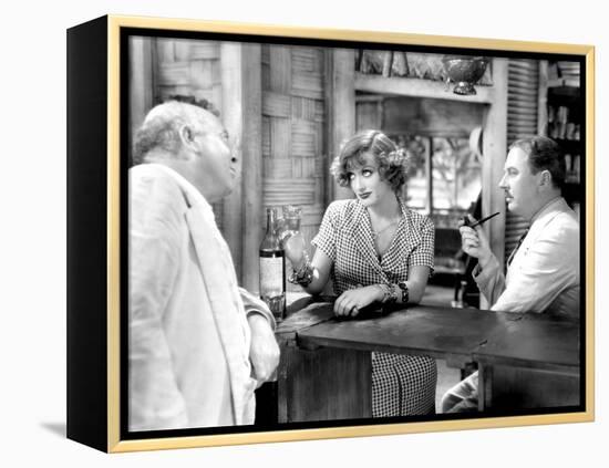 Rain, Guy Kibbee, Joan Crawford, Matt Moore, 1932-null-Framed Stretched Canvas