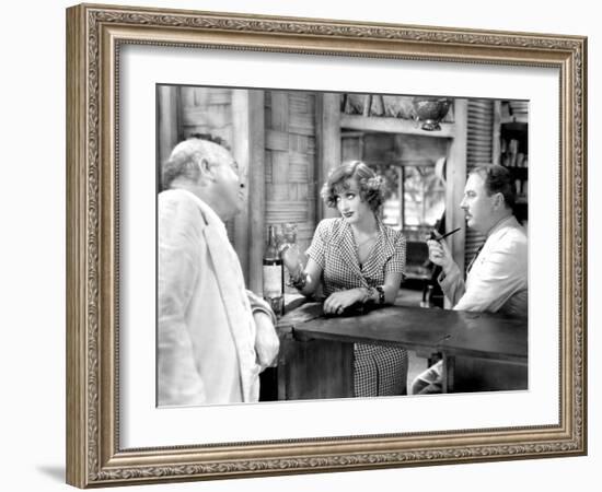 Rain, Guy Kibbee, Joan Crawford, Matt Moore, 1932-null-Framed Photo