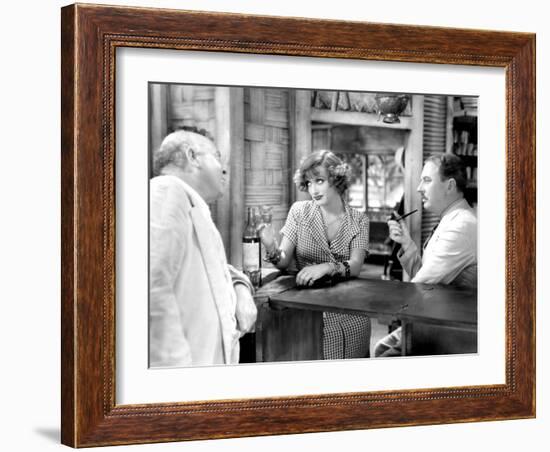 Rain, Guy Kibbee, Joan Crawford, Matt Moore, 1932-null-Framed Photo