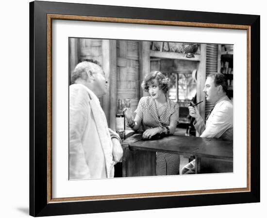 Rain, Guy Kibbee, Joan Crawford, Matt Moore, 1932-null-Framed Photo