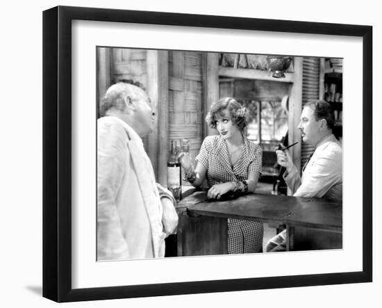 Rain, Guy Kibbee, Joan Crawford, Matt Moore, 1932--Framed Photo