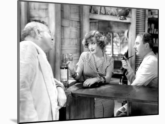 Rain, Guy Kibbee, Joan Crawford, Matt Moore, 1932-null-Mounted Photo