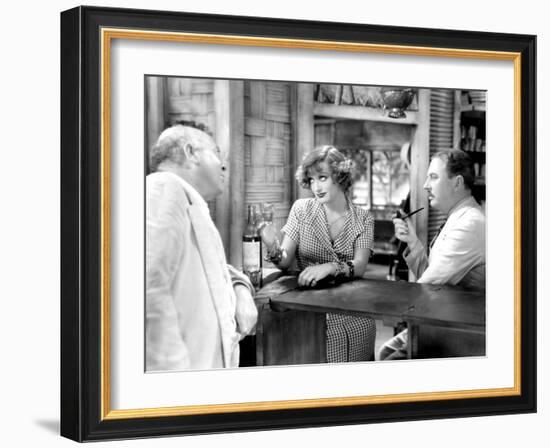 Rain, Guy Kibbee, Joan Crawford, Matt Moore, 1932-null-Framed Photo