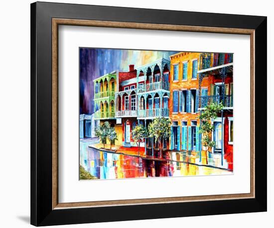 Rain in Old New Orleans-Diane Millsap-Framed Art Print