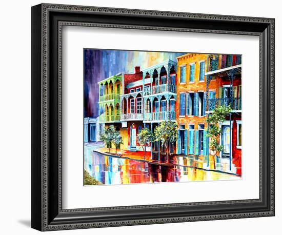 Rain in Old New Orleans-Diane Millsap-Framed Art Print