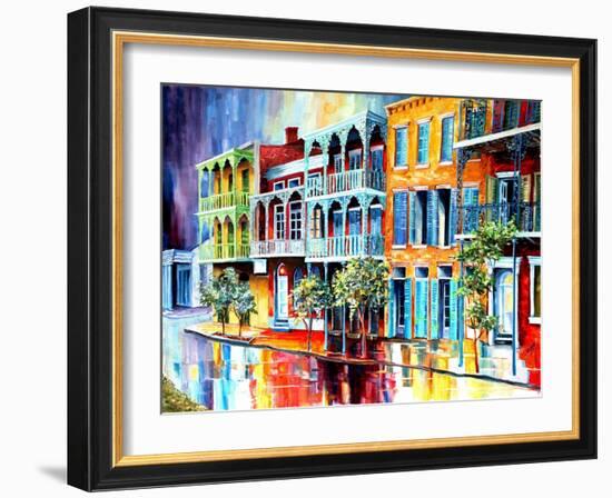 Rain in Old New Orleans-Diane Millsap-Framed Art Print