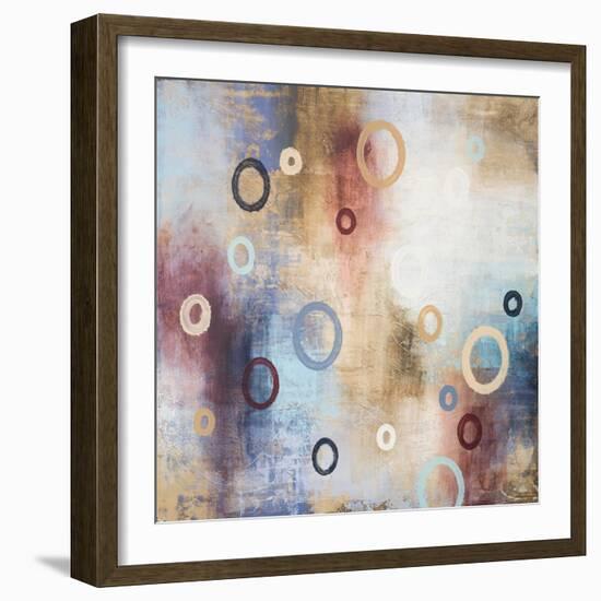 Rain in the Abstract I-Michael Marcon-Framed Art Print