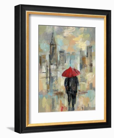 Rain in the City I-Silvia Vassileva-Framed Art Print