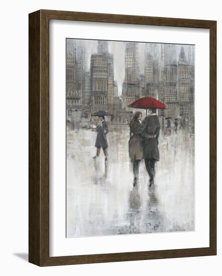 Rain in The City II-Tim OToole-Framed Art Print