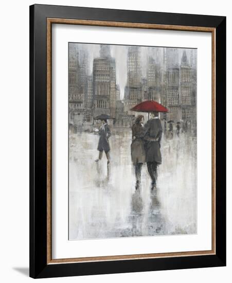 Rain in The City II-Tim OToole-Framed Art Print