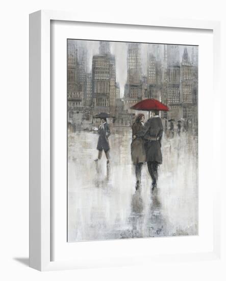 Rain in The City II-Tim OToole-Framed Art Print