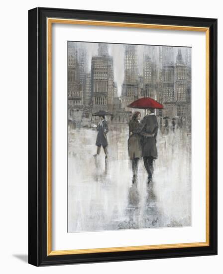 Rain in The City II-Tim OToole-Framed Art Print