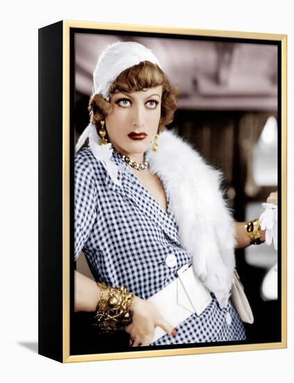 RAIN, Joan Crawford, 1932-null-Framed Stretched Canvas