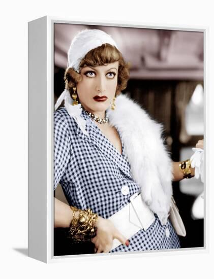 RAIN, Joan Crawford, 1932-null-Framed Stretched Canvas