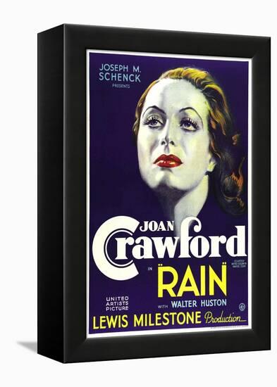 Rain, Joan Crawford, 1932-null-Framed Stretched Canvas