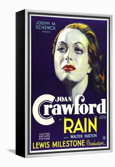 Rain, Joan Crawford, 1932-null-Framed Stretched Canvas