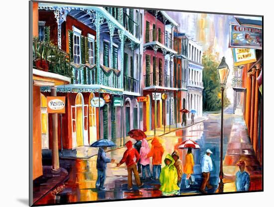 Rain on St. Peter Street-Diane Millsap-Mounted Art Print