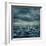 Rain over the Stormy Sea-egal-Framed Premium Giclee Print