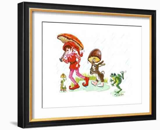 Rain Parade-Judy Mastrangelo-Framed Giclee Print