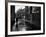 Rain Slicked Street Scene in Poor Section of City in Eastern US-Walker Evans-Framed Photographic Print