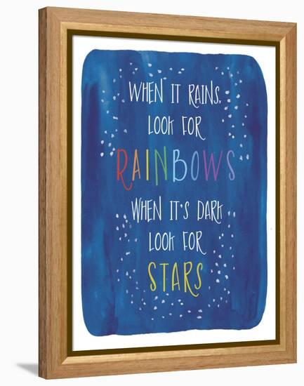 Rain-Stars-Erin Clark-Framed Premier Image Canvas