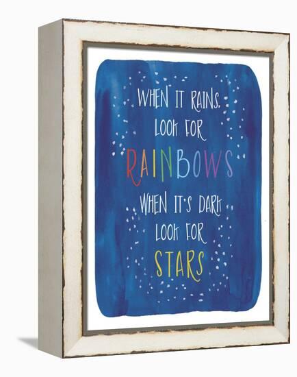 Rain-Stars-Erin Clark-Framed Premier Image Canvas