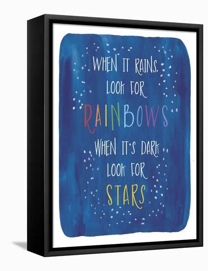 Rain-Stars-Erin Clark-Framed Premier Image Canvas