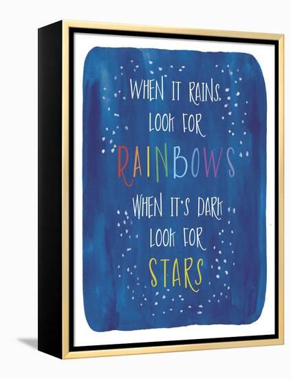 Rain-Stars-Erin Clark-Framed Premier Image Canvas