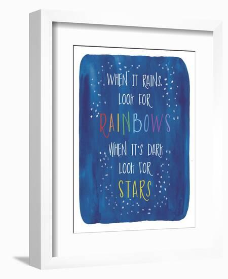 Rain-Stars-Erin Clark-Framed Giclee Print