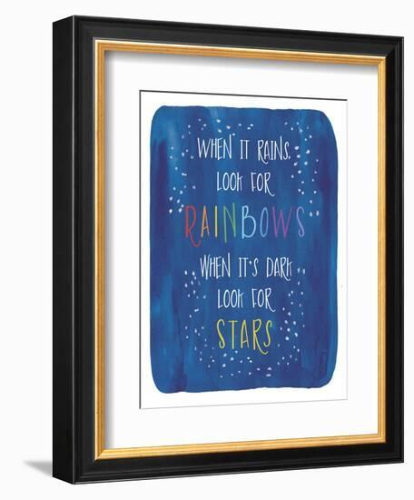 Rain-Stars-Erin Clark-Framed Giclee Print